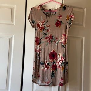 Floral TShirt Dress NWT